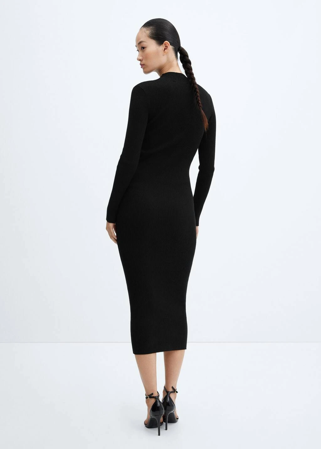 Robe Côtelée à Boutons 3 Robe Côtelée à Boutons – Image 3