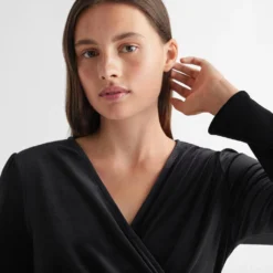 Robe Cache-cœur Velours 9 Robe Cache-cœur Velours -Promos Chaudine Magasin 57019119 99 D1