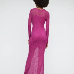 Robe Brodée Semi-transparente -Promos Chaudine Magasin 57020251 88 R