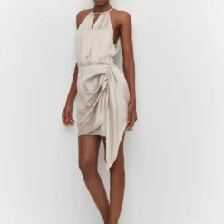 Robe Satinée Emmanchures Américaines 12 Robe Satinée Emmanchures Américaines -Promos Chaudine Magasin 57022884 90 D2