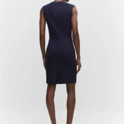 Robe Sans Manches Maille Point De Rome -Promos Chaudine Magasin 57022886 69 R