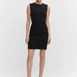 Robe Sans Manches Maille Point De Rome -Promos Chaudine Magasin 57022886 99 99999999 01