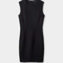 Robe Sans Manches Maille Point De Rome -Promos Chaudine Magasin 57022886 99 B