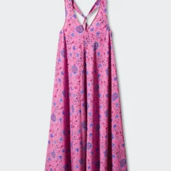 Robe Fleurie Col V -Promos Chaudine Magasin 57022890 85 B