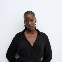 Robe Fluide Boucle 14 Robe Fluide Boucle -Promos Chaudine Magasin 57025966 99 D4