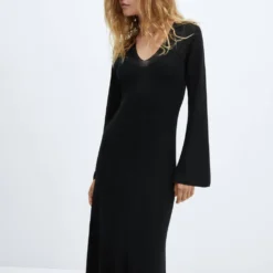 Robe Midi Maille Lurex