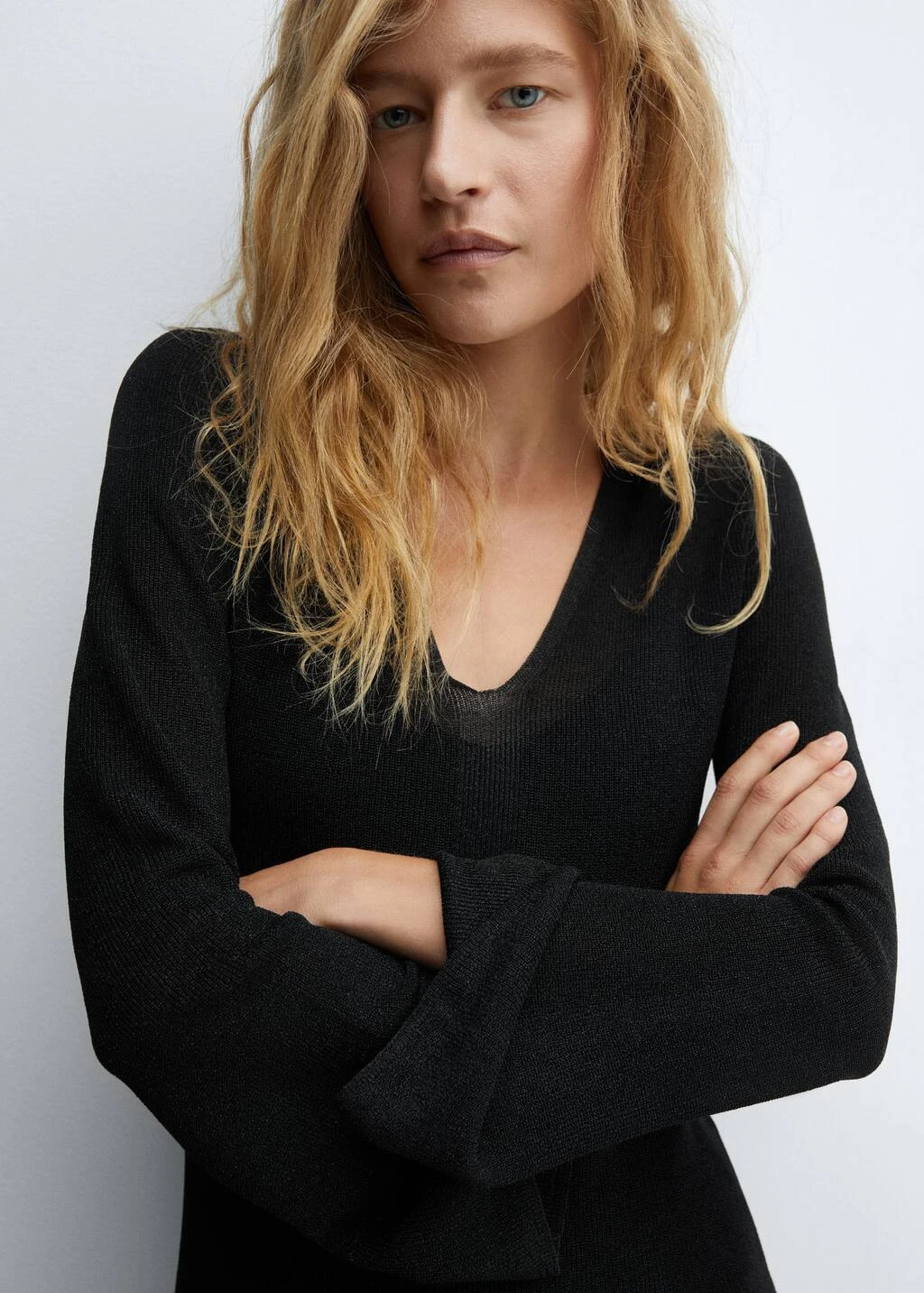 Robe Midi Maille Lurex 4 Robe Midi Maille Lurex – Image 4