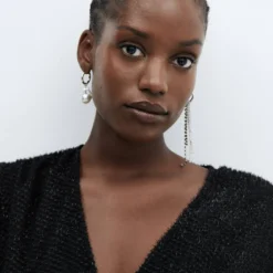 Robe Lurex Nœud 15 Robe Lurex Nœud -Promos Chaudine Magasin 57029096 99 D4