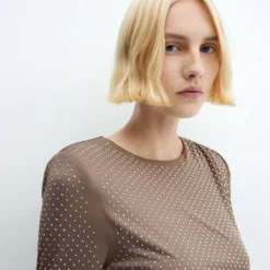 Robe Cloutée -Promos Chaudine Magasin 57029104 35 D1