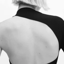 Robe Asymétrique Ouverture -Promos Chaudine Magasin 57029120 99 D2