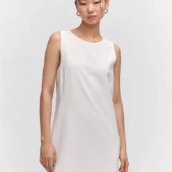 Robe Courte Sans Manches