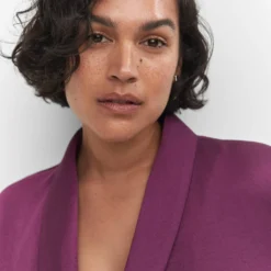 Robe Satinée Cache-cœur Boucle 23 Robe Satinée Cache-cœur Boucle -Promos Chaudine Magasin 57033814 76 D4