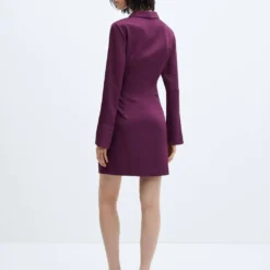 Robe Satinée Cache-cœur Boucle 20 Robe Satinée Cache-cœur Boucle -Promos Chaudine Magasin 57033814 76 R