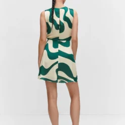 Robe Imprimée Détails Plissés -Promos Chaudine Magasin 57033815 43 R