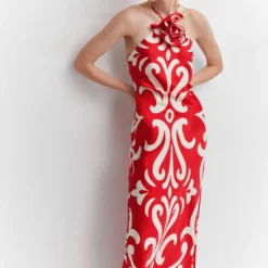 Robe Emmanchures Américaines Détail Fleur 13 Robe Emmanchures Américaines Détail Fleur -Promos Chaudine Magasin 57033822 70 D2