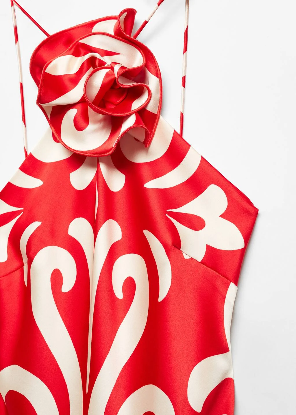 Robe Emmanchures Américaines Détail Fleur 8 Robe Emmanchures Américaines Détail Fleur – Image 8