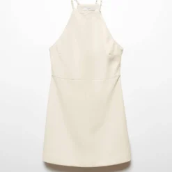 Robe Emmanchures Américaines Similicuir -Promos Chaudine Magasin 57034403 05 B