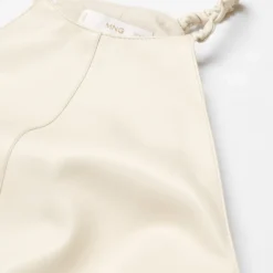 Robe Emmanchures Américaines Similicuir -Promos Chaudine Magasin 57034403 05 D8