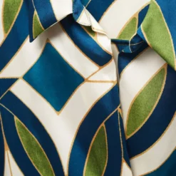 Robe Satinée Imprimée -Promos Chaudine Magasin 57034434 52 D8