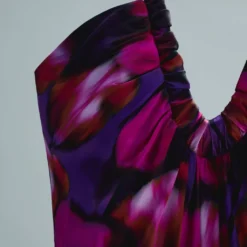 Robe Imprimée Soie Décolletée 14 Robe Imprimée Soie Décolletée -Promos Chaudine Magasin 57035152 65 D8