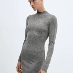 Robe Ajustée Chinée