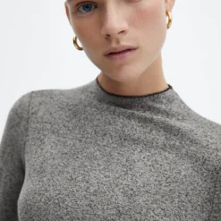 Robe Ajustée Chinée -Promos Chaudine Magasin 57035798 92 D1