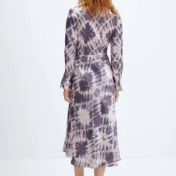 Robe Tie And Dye Satinée -Promos Chaudine Magasin 57036028 68 R