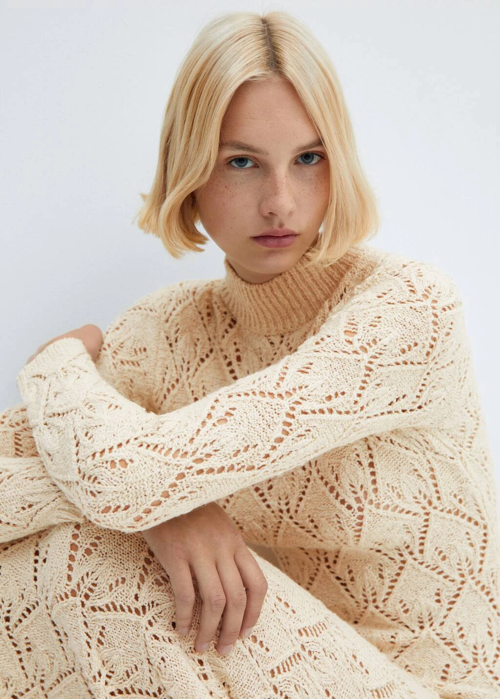 Robe Maille Détails Ajourés 5 Robe Maille Détails Ajourés – Image 5