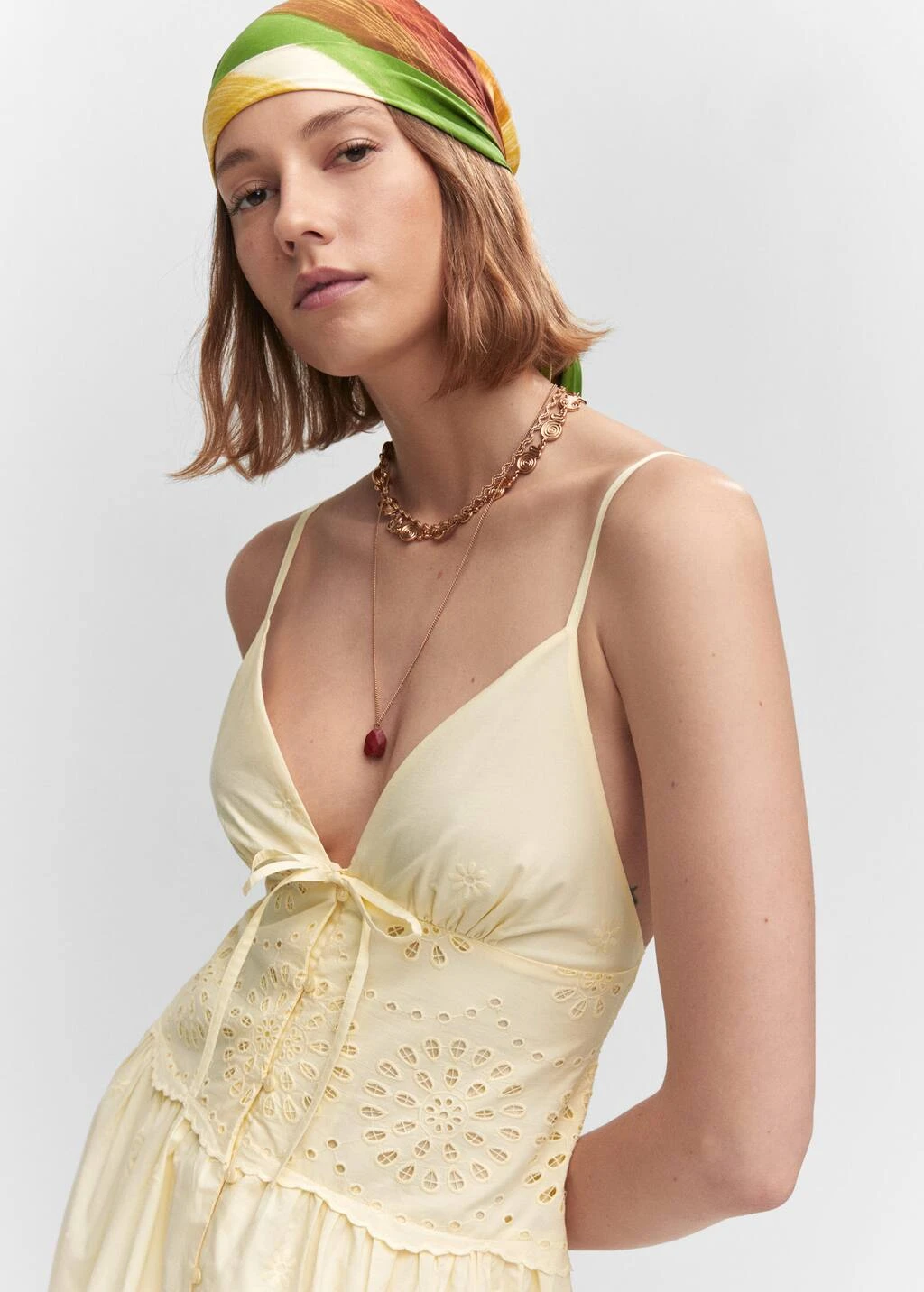 Robe Chemise Détails Ajourés 4 Robe Chemise Détails Ajourés – Image 4