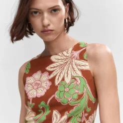 Robe Lin Ouverture Dos -Promos Chaudine Magasin 57040276 30 D1