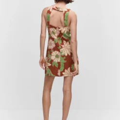 Robe Lin Ouverture Dos -Promos Chaudine Magasin 57040276 30 R