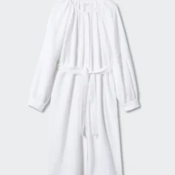 Robe Coton Ceinture -Promos Chaudine Magasin 57040288 01 B