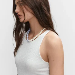 Robe Texturée Ouverture 26 Robe Texturée Ouverture -Promos Chaudine Magasin 57040317 02 D1