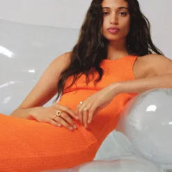 Robe Texturée Ouverture 20 Robe Texturée Ouverture -Promos Chaudine Magasin 57040317 20 D6