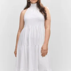 Robe Emmanchures Américaines Dos Nu -Promos Chaudine Magasin 57040363 01 D5