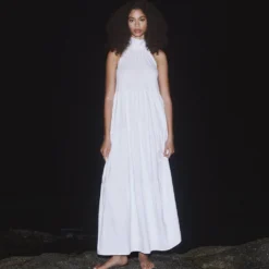 Robe Emmanchures Américaines Dos Nu -Promos Chaudine Magasin 57040363 01 D6