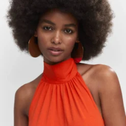 Robe Emmanchures Américaines Dos Nu -Promos Chaudine Magasin 57040363 20 D1