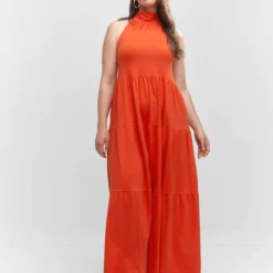 Robe Emmanchures Américaines Dos Nu -Promos Chaudine Magasin 57040363 20 D3