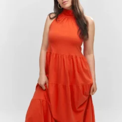 Robe Emmanchures Américaines Dos Nu -Promos Chaudine Magasin 57040363 20 D5