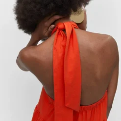 Robe Emmanchures Américaines Dos Nu -Promos Chaudine Magasin 57040363 20 D6