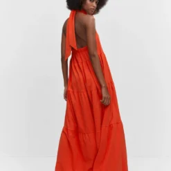 Robe Emmanchures Américaines Dos Nu -Promos Chaudine Magasin 57040363 20 R