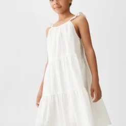 Robe Coton Volants -Promos Chaudine Magasin 57040368 01