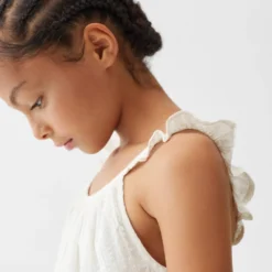 Robe Coton Volants -Promos Chaudine Magasin 57040368 01 D1