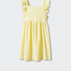 Robe Lin Détail Froncé 7 Robe Lin Détail Froncé -Promos Chaudine Magasin 57040370 12 B