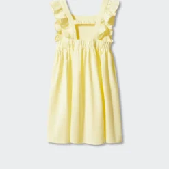 Robe Lin Détail Froncé 8 Robe Lin Détail Froncé -Promos Chaudine Magasin 57040370 12 R