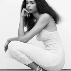 Robe Maille Détail Sequins -Promos Chaudine Magasin 57040453 05 D2