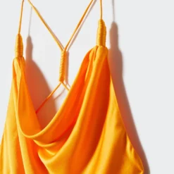 Robe Satin Col Bénitier -Promos Chaudine Magasin 57040458 20 D8