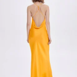 Robe Satin Col Bénitier -Promos Chaudine Magasin 57040458 20 R