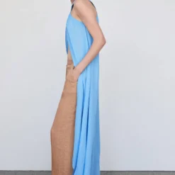 Robe Plissée Emmanchures Américaines -Promos Chaudine Magasin 57040721 52 D2