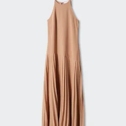 Robe à Empiècement Plissé 20 Robe à Empiècement Plissé -Promos Chaudine Magasin 57040750 33 B